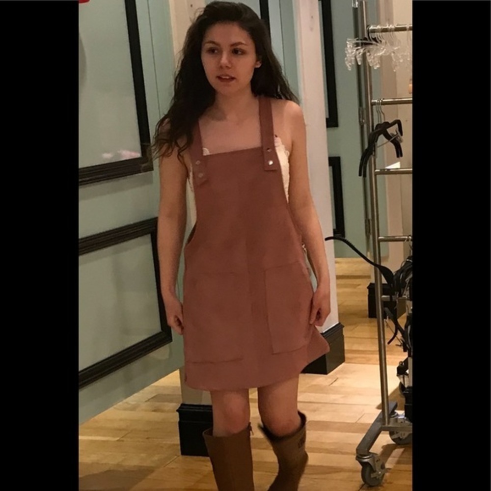 Forever 21 suede mini dress/ jumper (s)‎